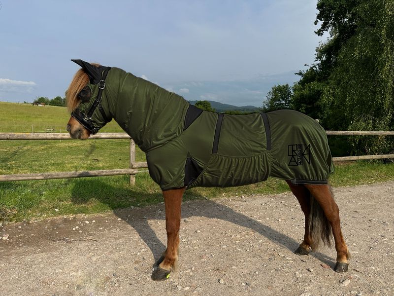 Ekzemdecke „comfort“ mit Fliegenmaske