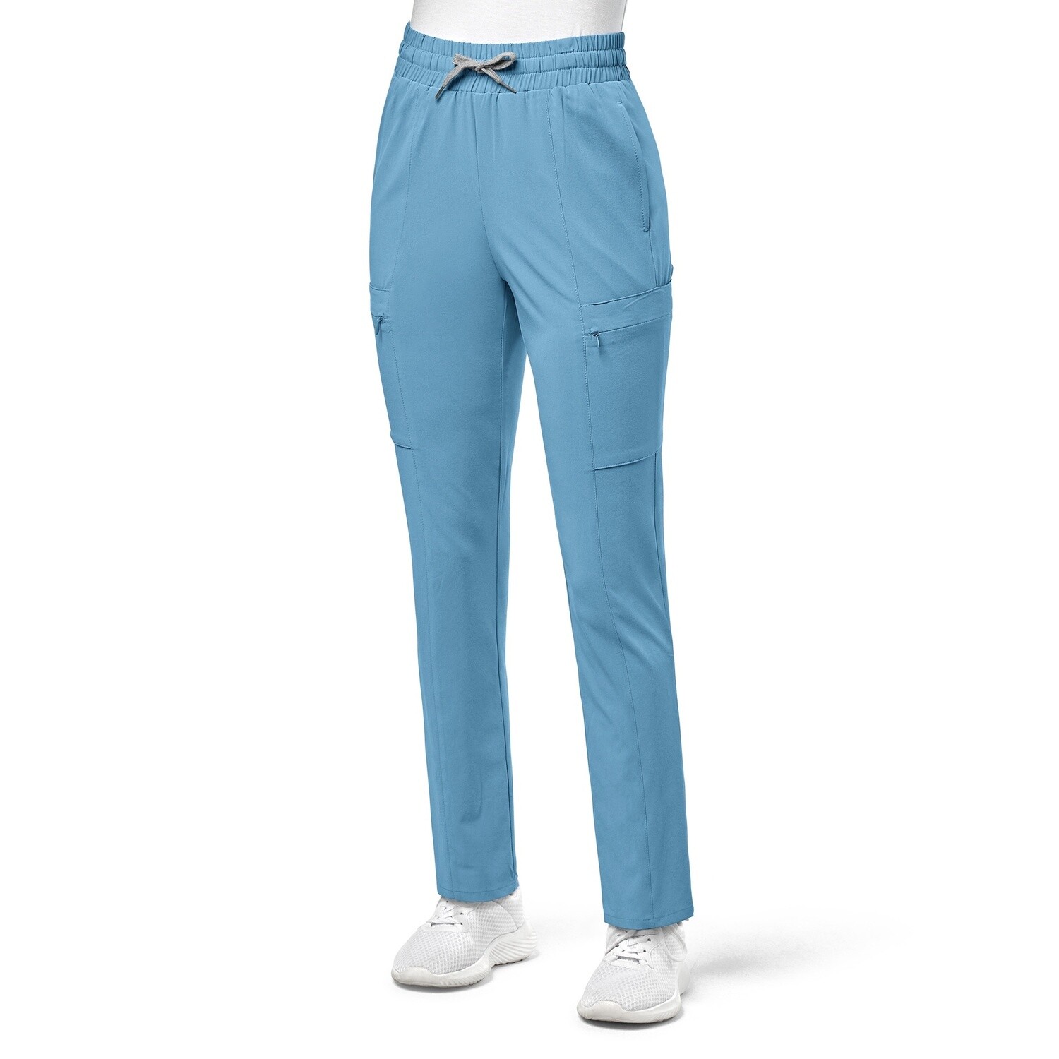 Wonder Wink High Waist Slim Cargo Pant Bay Blue