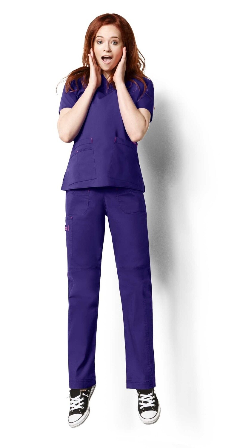 WonderFLEX Multi-Pocket Cargo Pant Grape