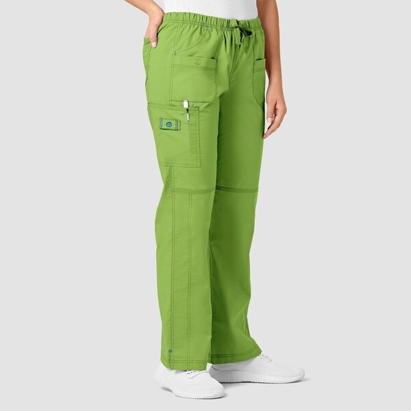WonderFLEX Multi-Pocket Cargo Pant Green Apple