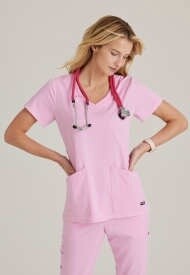Grey&#39;s Anatomy Serena Top Pink Lemonade