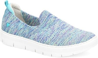 Nurse Mates Adela II Aqua Woven shoe