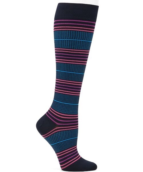 Nurse Mates Compression Socks Cool Stripe