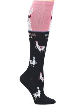 Nurse Mates Compression Socks No Drama Llama