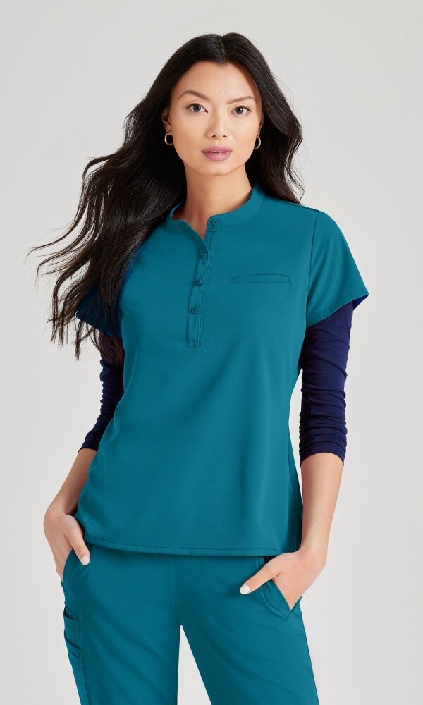 Barco Unify Mission Top, Size: XS, Color: Bahama