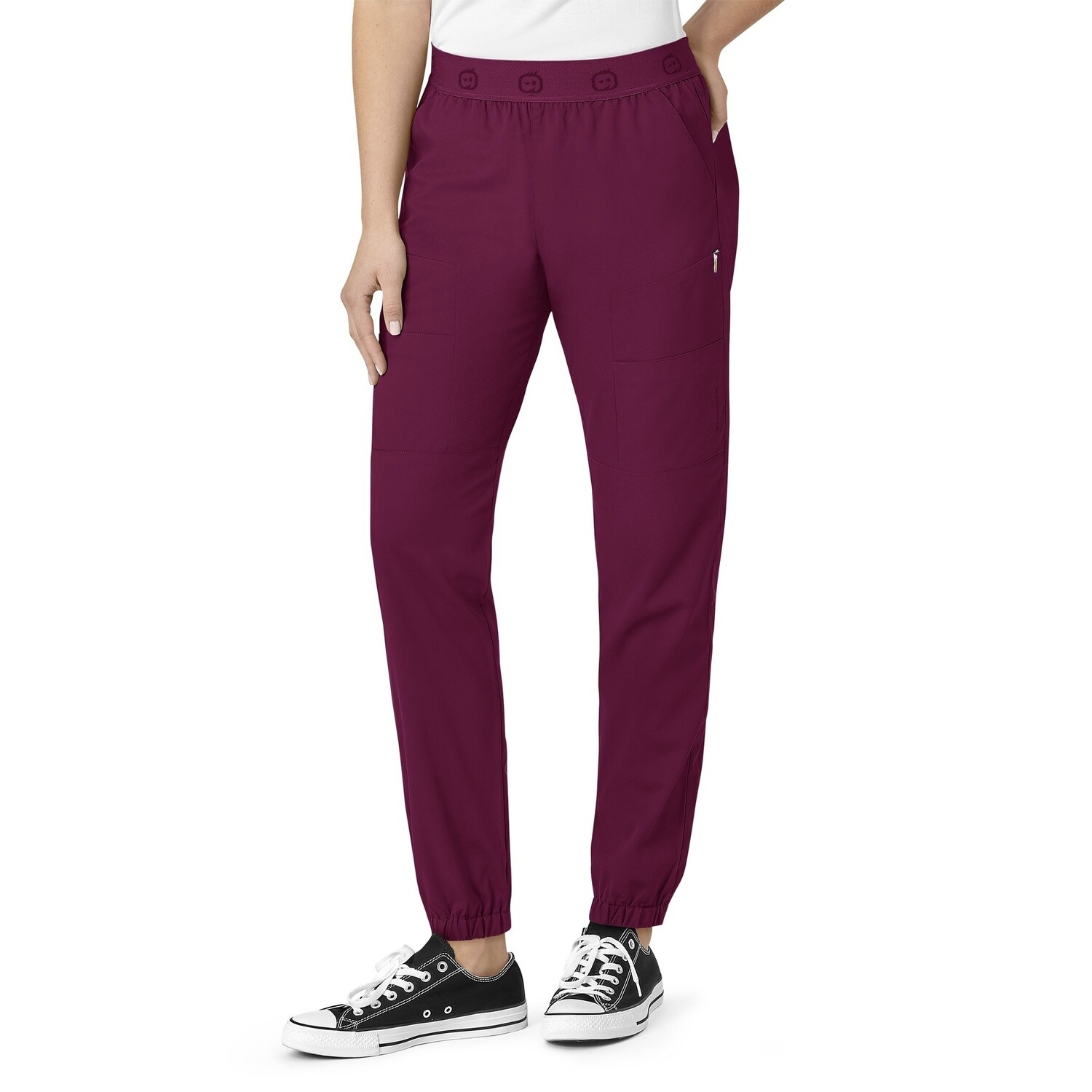 Wonder Wink Slim Cargo Jogger, Size: Sm, Color: Wine