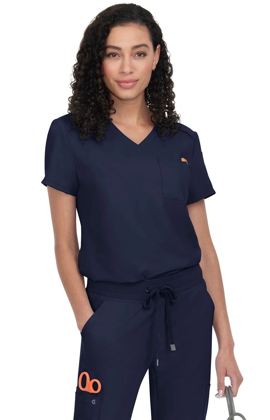 Koi Cureology Aura Top, Size: Sm, Color: Navy