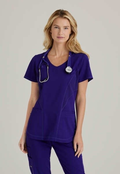 Grey&#39;s Anatomy Carly Top, Size: XS, Color: Brilliance