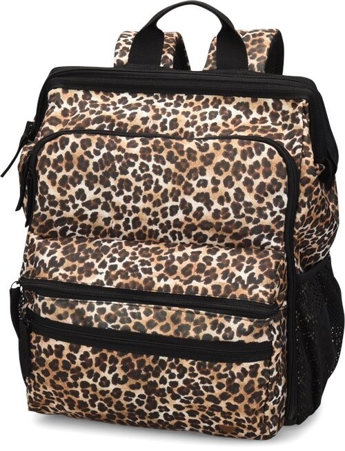 Nurse Mates Ultimate Backpack, Pattern: Cheetah