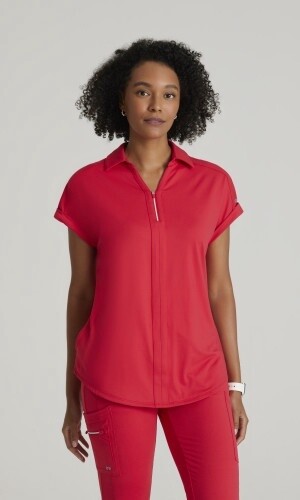 Barco One Engage Top, Color: Grenadine, Size: XS