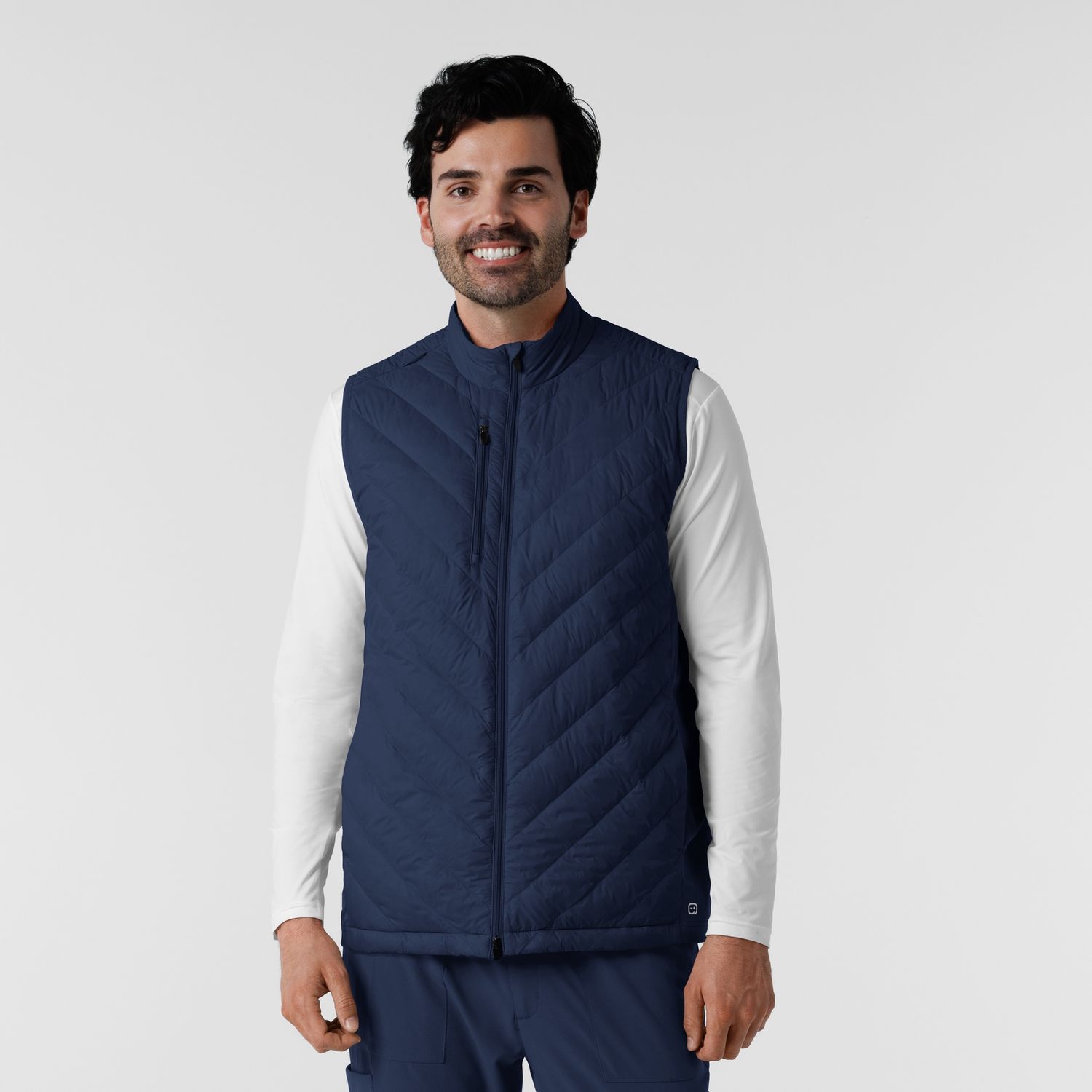 Wink Men&#39;s Quilted Scrub Vest