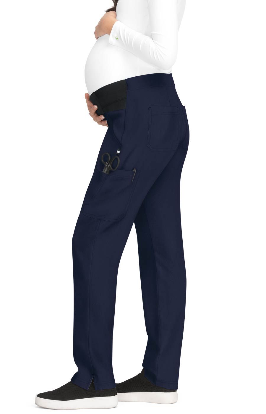 Koi On the Move Maternity Pant, Size: LgP, Color: Navy