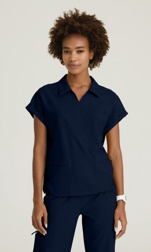 Skechers Charlie Top, Color: Navy, Size: Sm