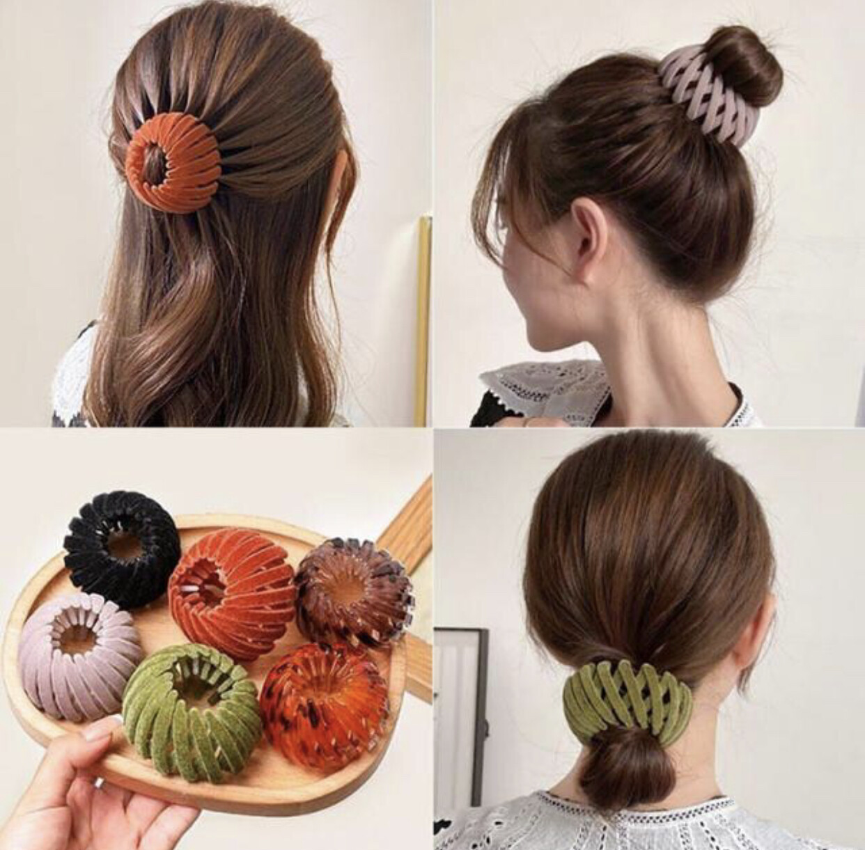 Bird nest magic hair clip