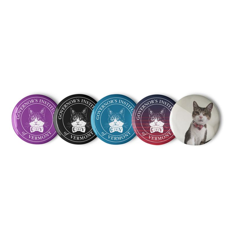 GIV Buttons-- Special Set of Five Designs