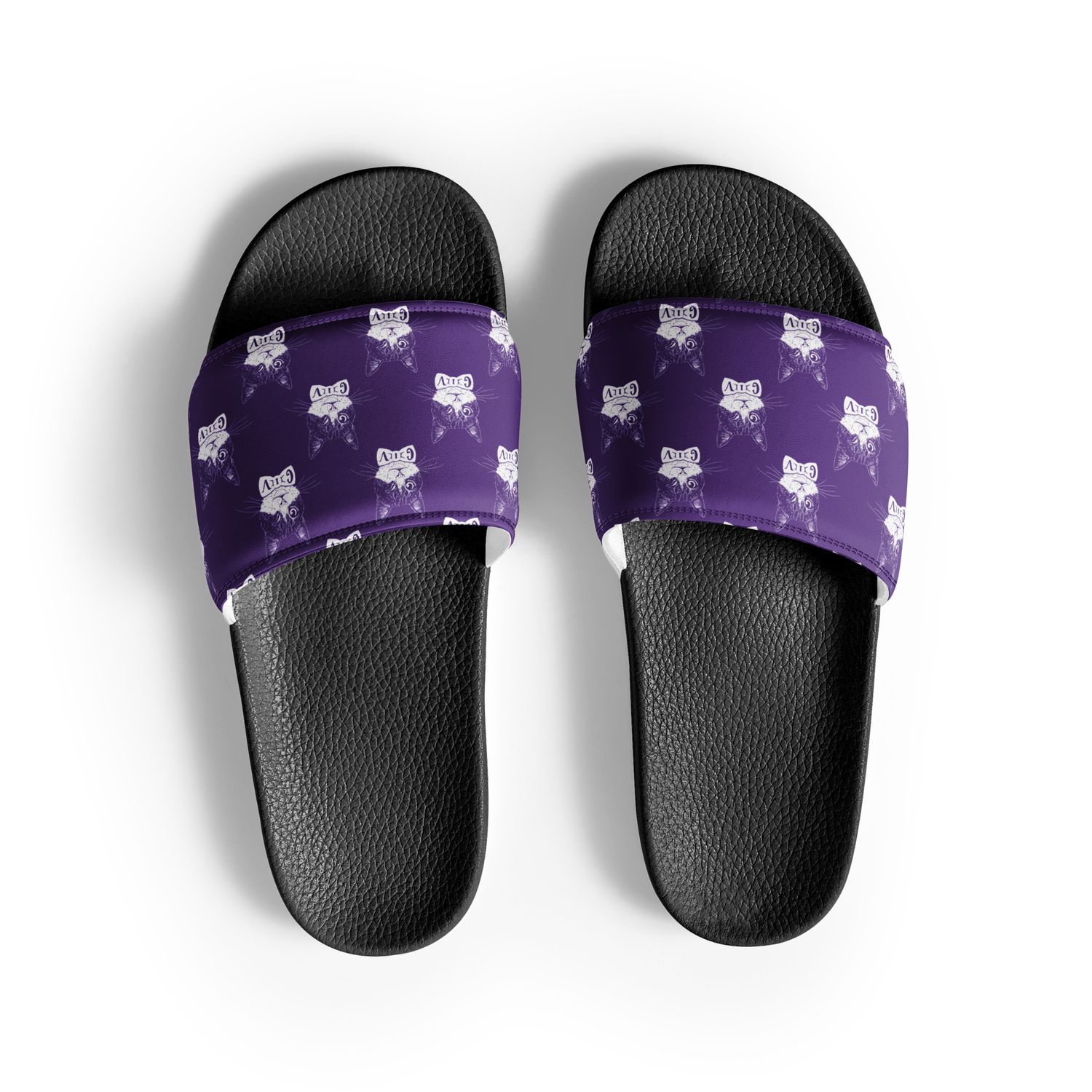 GIV Westley Athletic Slides (Purple)