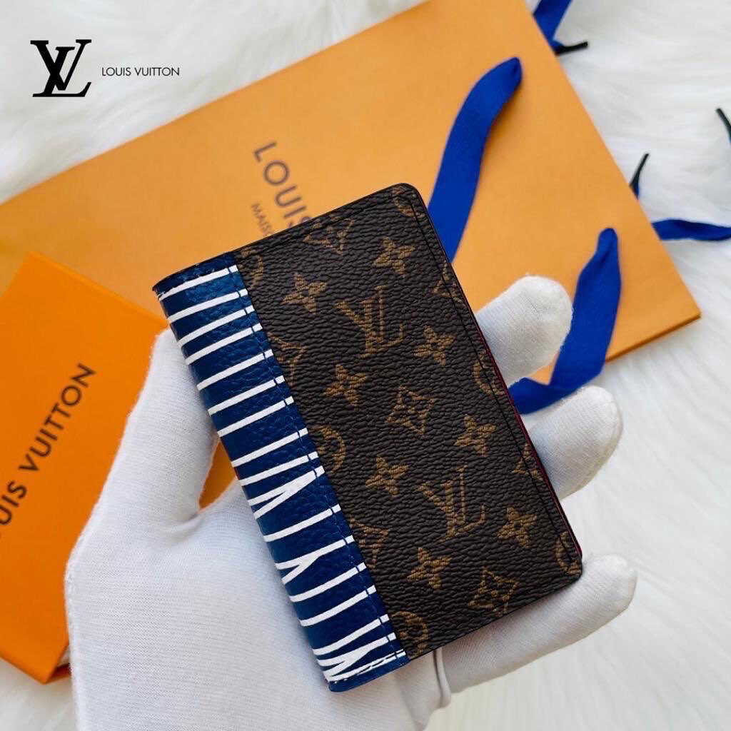 Louis Vuitton Pocket Organizer Monogram Eclipse Patchwork