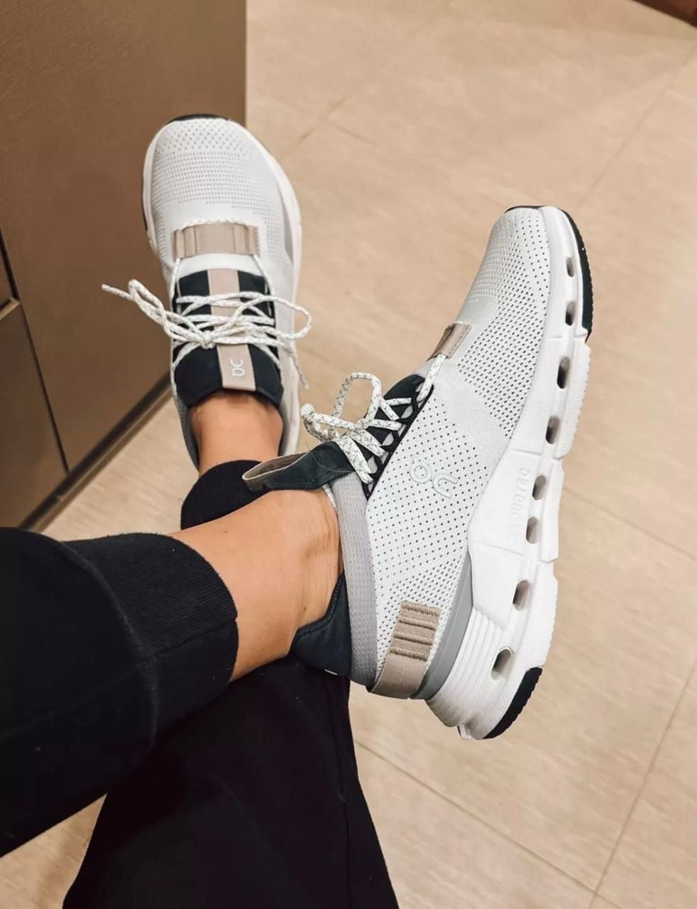 On shoes 