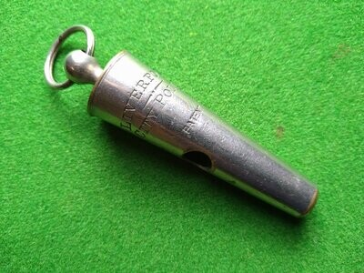 Liverpool City Police Beaufort Whistle
