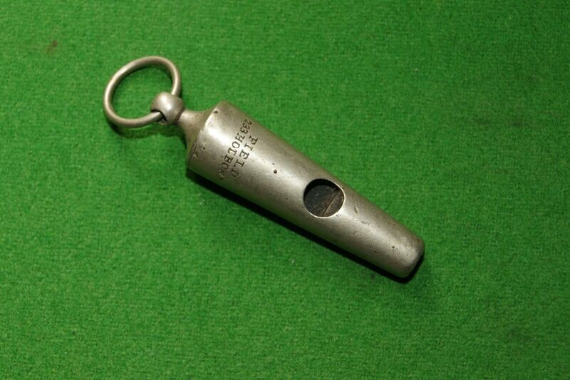Mid Victorian Police Beaufort Whistle by Field 233 Holborn