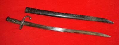 ​French M1866 Chassepot Bayonet by Stehelin & cie.Bitschwiller