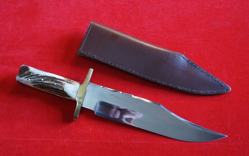 14 ¾ inch Bowie Knife by J.E Middleton & Sons