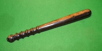 ​Two-Tone Wood Police Truncheon c1930s