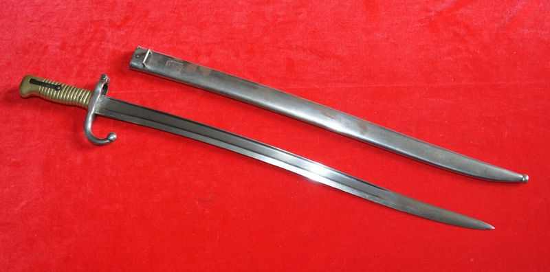 ​French Model 1866 Chassepot Sword Bayonet