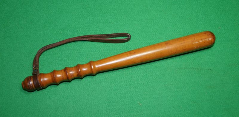 ​British 1920s - 30s Police Truncheon by Hiatt