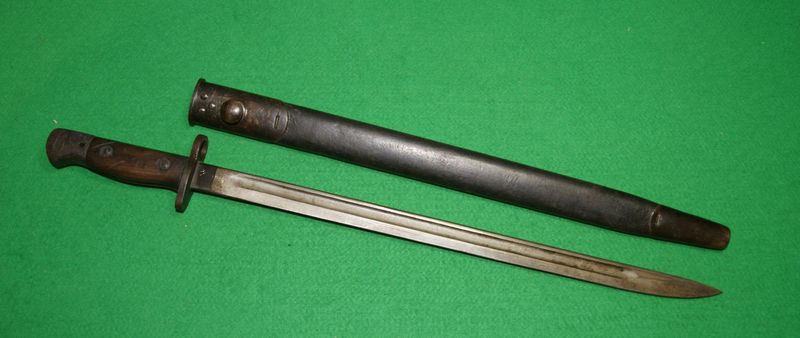 ​WWII No1 Mk1 P1907 Bayonet by Wilkinson dated 1942