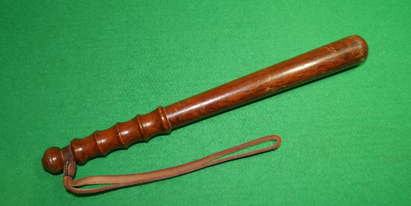 British 1930's Police Truncheon by Hiatt