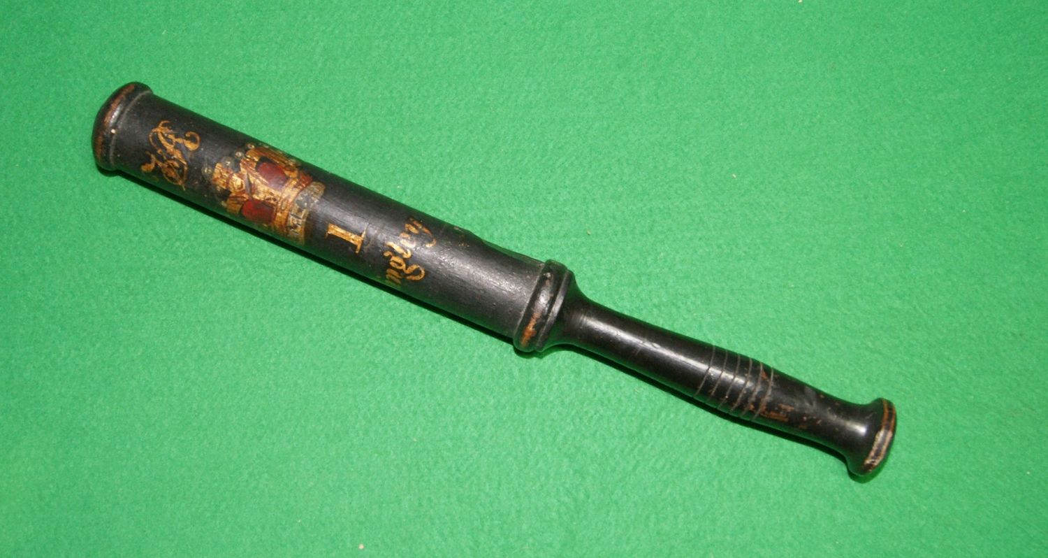 Victorian Bingley Police Tipstaff Truncheon
