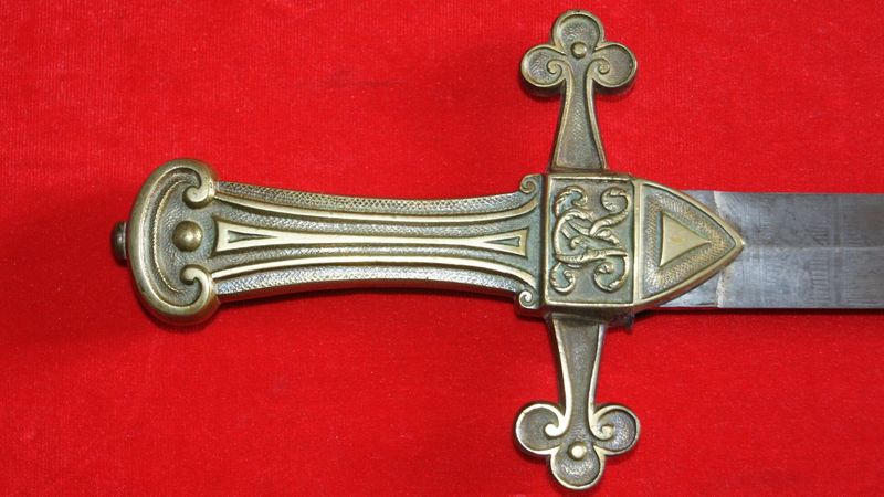 British 1856 Pattern Drummers Sword for The King's Own Scottish Borderers