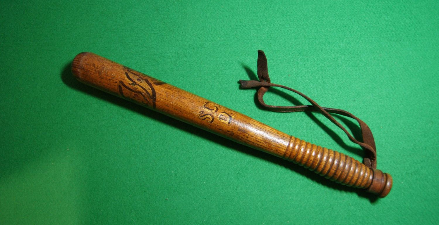 Victorian Scottish Police Truncheon c1850