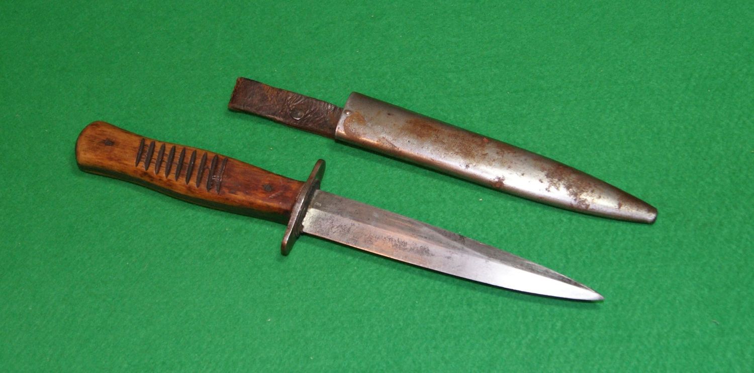 ​WWI German Trench Fighting Knife by Hugo Koller