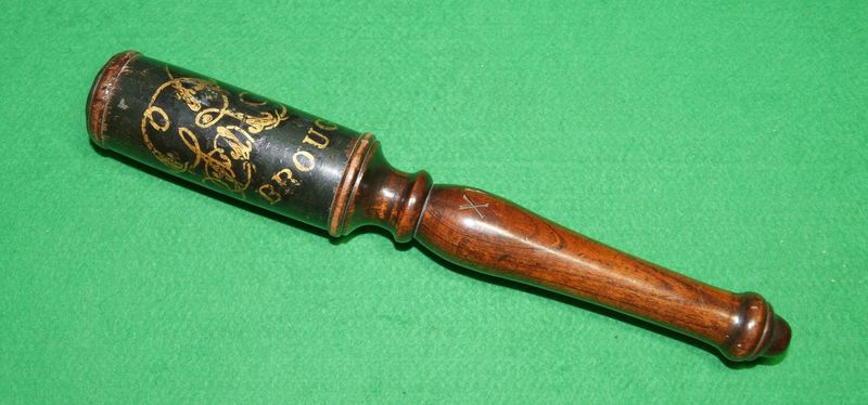 ​George the IV Painted Tipstaff Truncheon