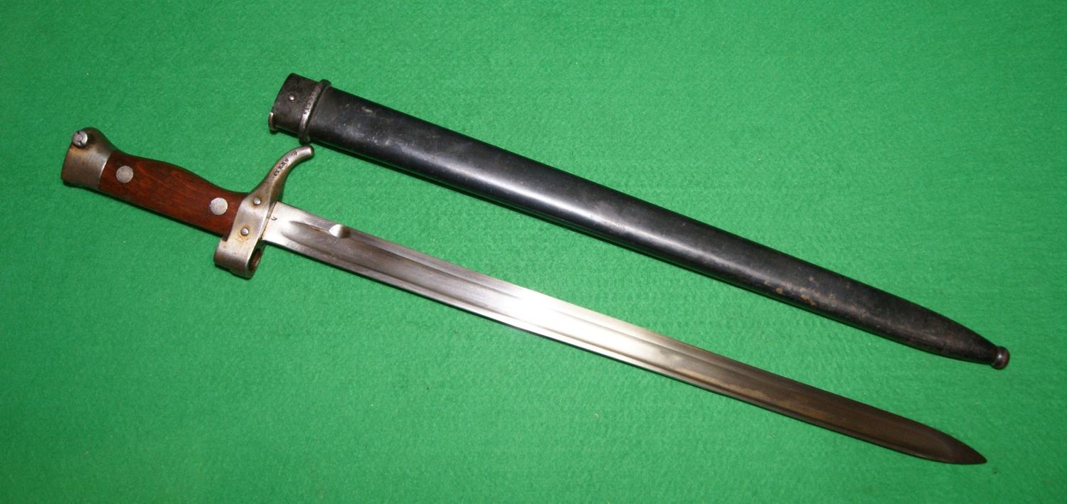 ​French M1892/15 Berthier Bayonet (Matching Numbers)
