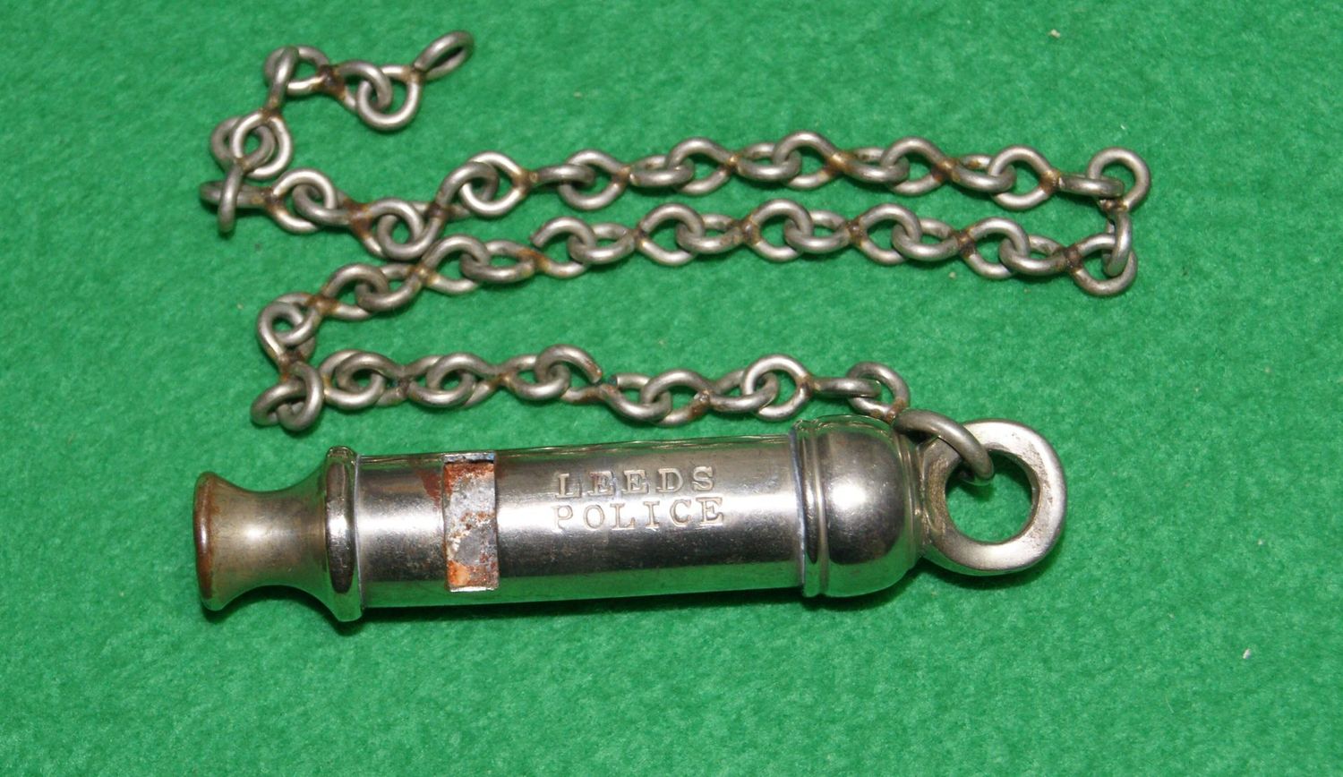 ​Leeds Police Whistle c1906