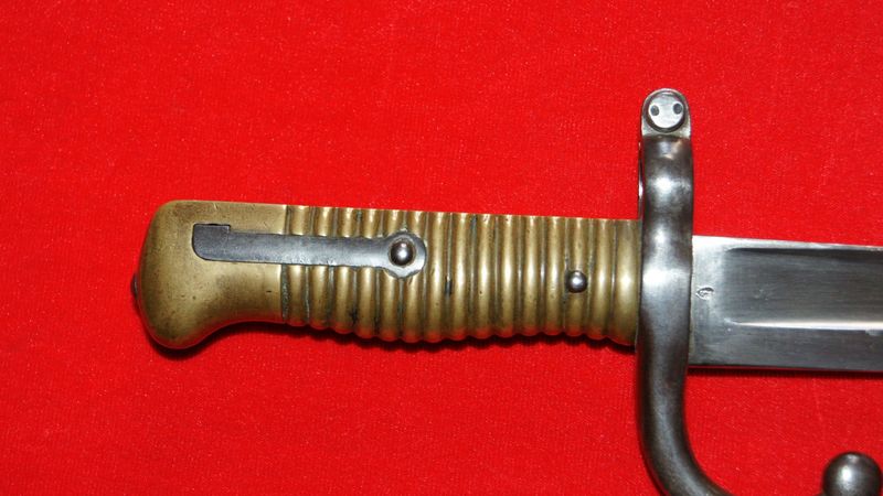​French M1866 Chassepot Sword Bayonet by Stehelin & cie.Bitschwiller