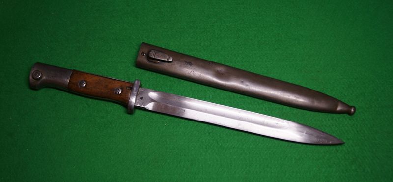 ​WWI Imperial German 1884/98 Bayonet dated 1916