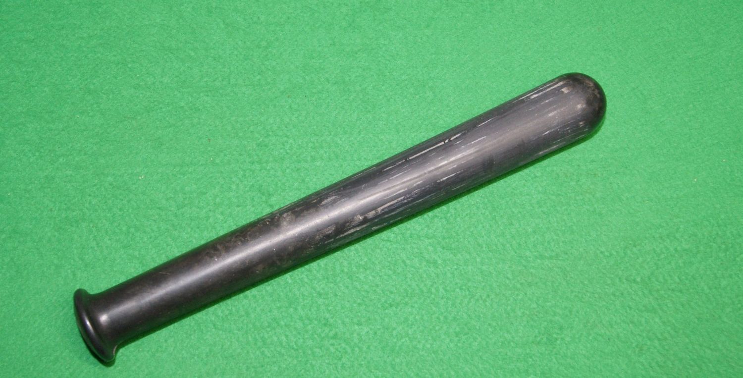 1950s East German Stasi Police Rubber Truncheon 1950s East German Stasi Police Rubber Truncheon