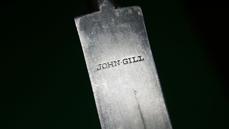 ​British Land Pattern Brown Bess Socket Bayonet by John Gill