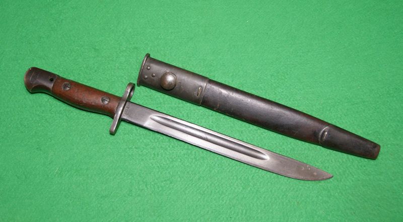 ​WWII Australian Owen Submachine Gun Bayonet