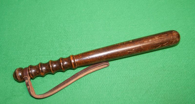British Policeman's Truncheon c1950 by Hiatt