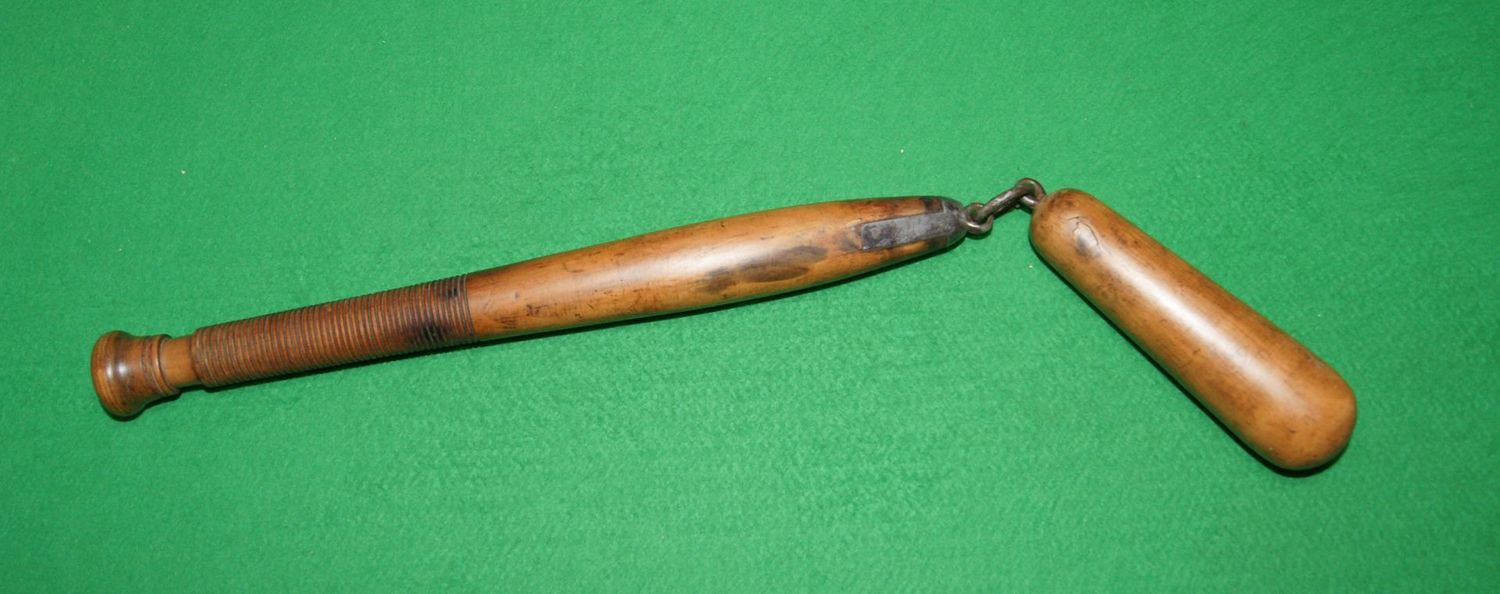 ​19th Century British Police Tailcoat Pocket Flail