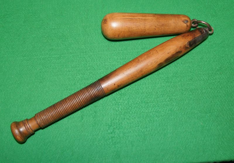 ​19th Century British Police Tailcoat Pocket Flail