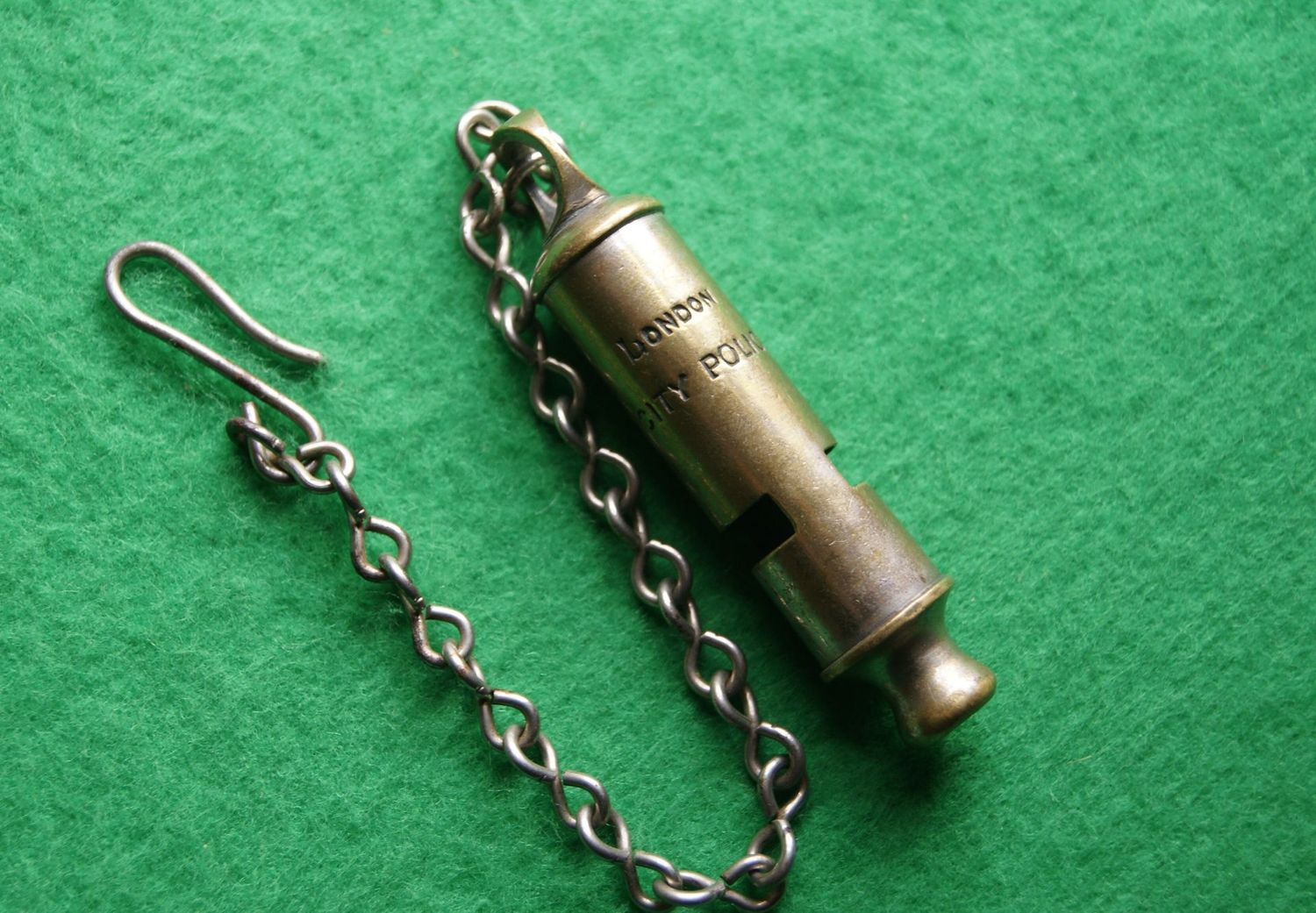 ​London City Police Whistle Circa 1880