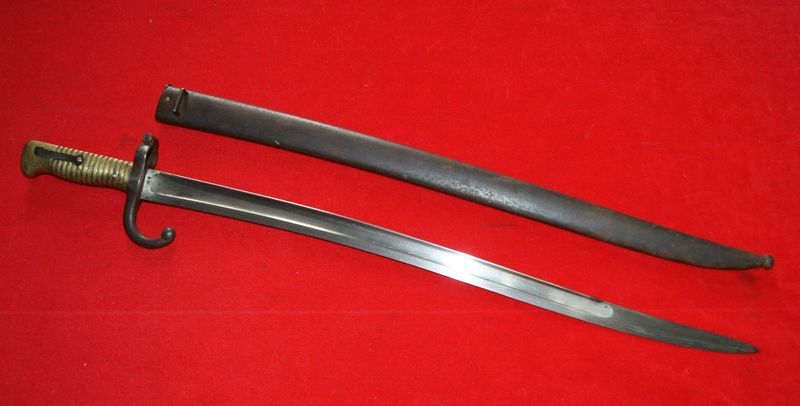 ​French Model 1866 Chassepot Sword Bayonet