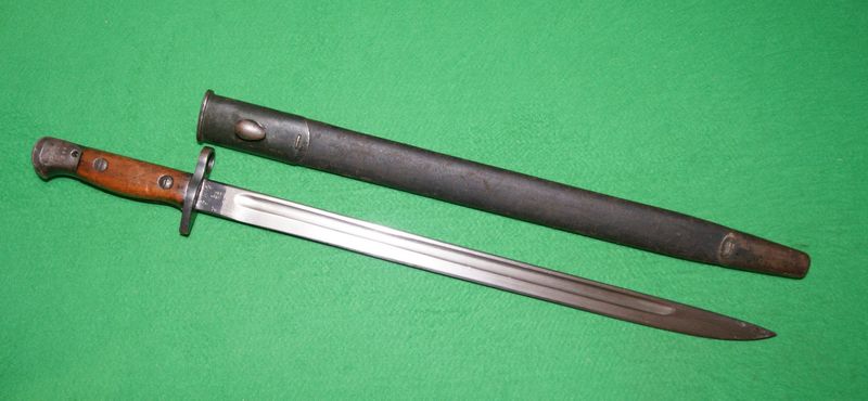 WW1 British 1907 Pattern Bayonet for the 9th Battalion, Royal West Kent Regiment