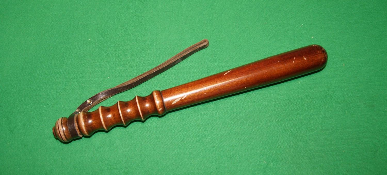 ​1950's British Policeman's Truncheon by Hiatt